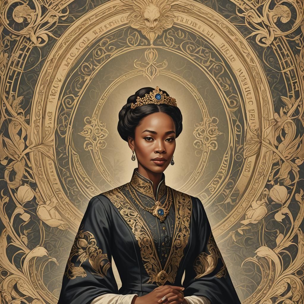 Elegant Book Cover for Historical Novel, Vintage Design