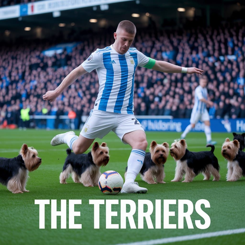 Jonathan Hogg playing his 400th Huddersfield Town Fc appearance