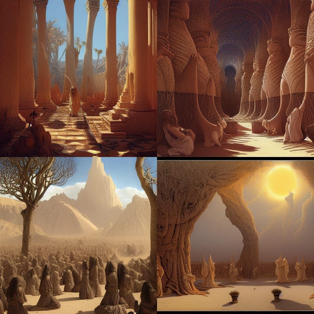 Lucifer's Sahara Alliance with Fairies, Fantasycore Art