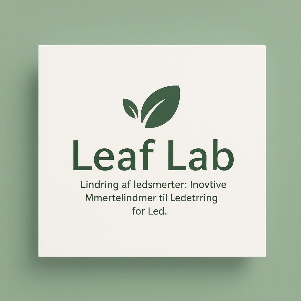 Leaf Lab Logo: Natural Healing and Scientific Innovation