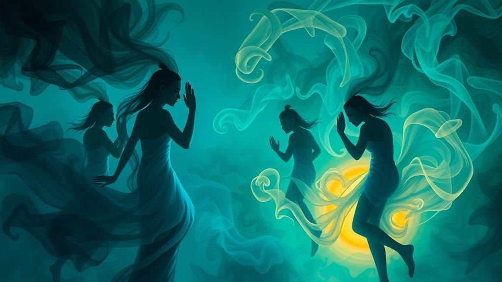 Mystical Garuda Purana Souls in Ancient Hindu-Inspired Lands...