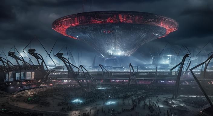 Alien Invasion at the Olympic Stadium