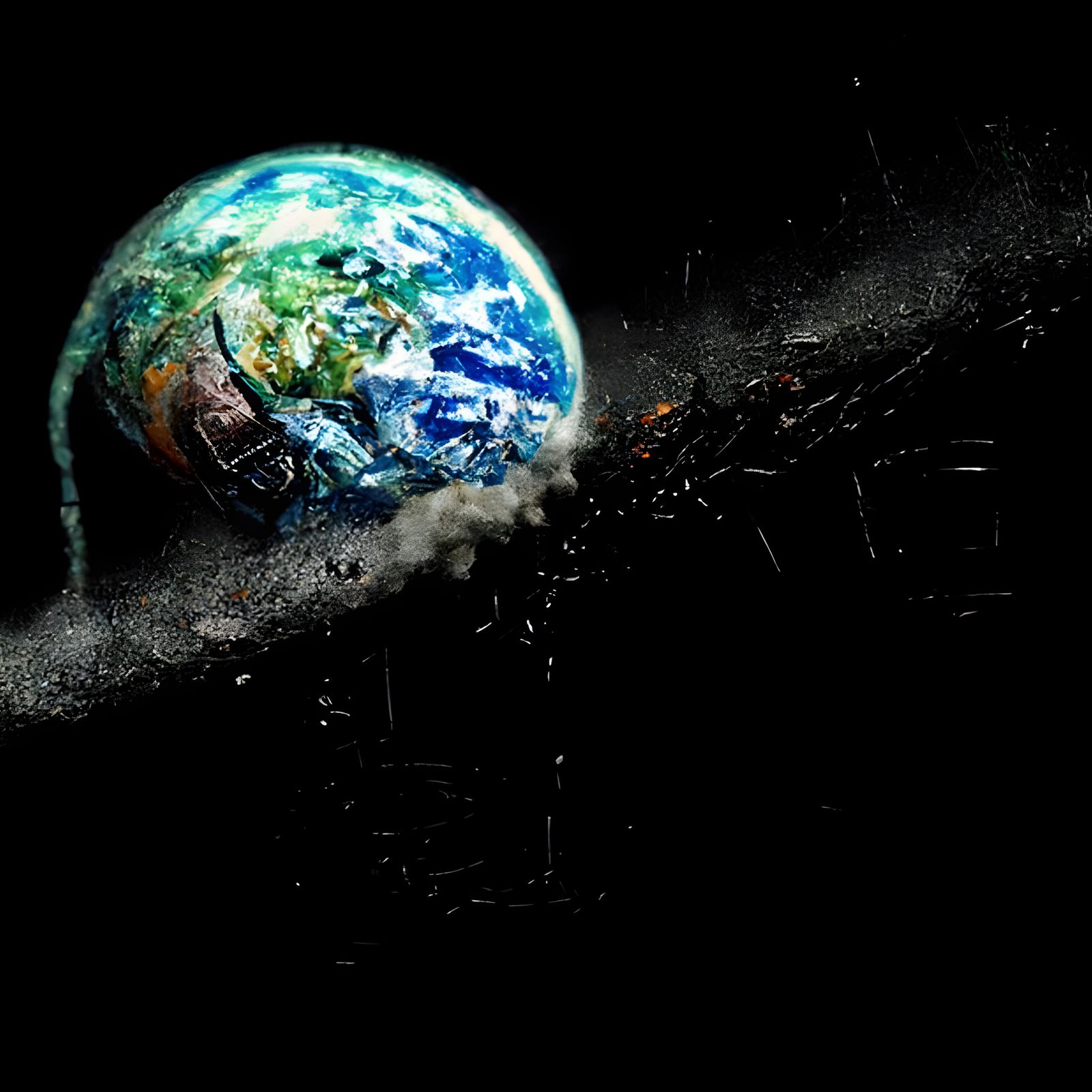 Earth Dissolving: Apocalyptic Space Art