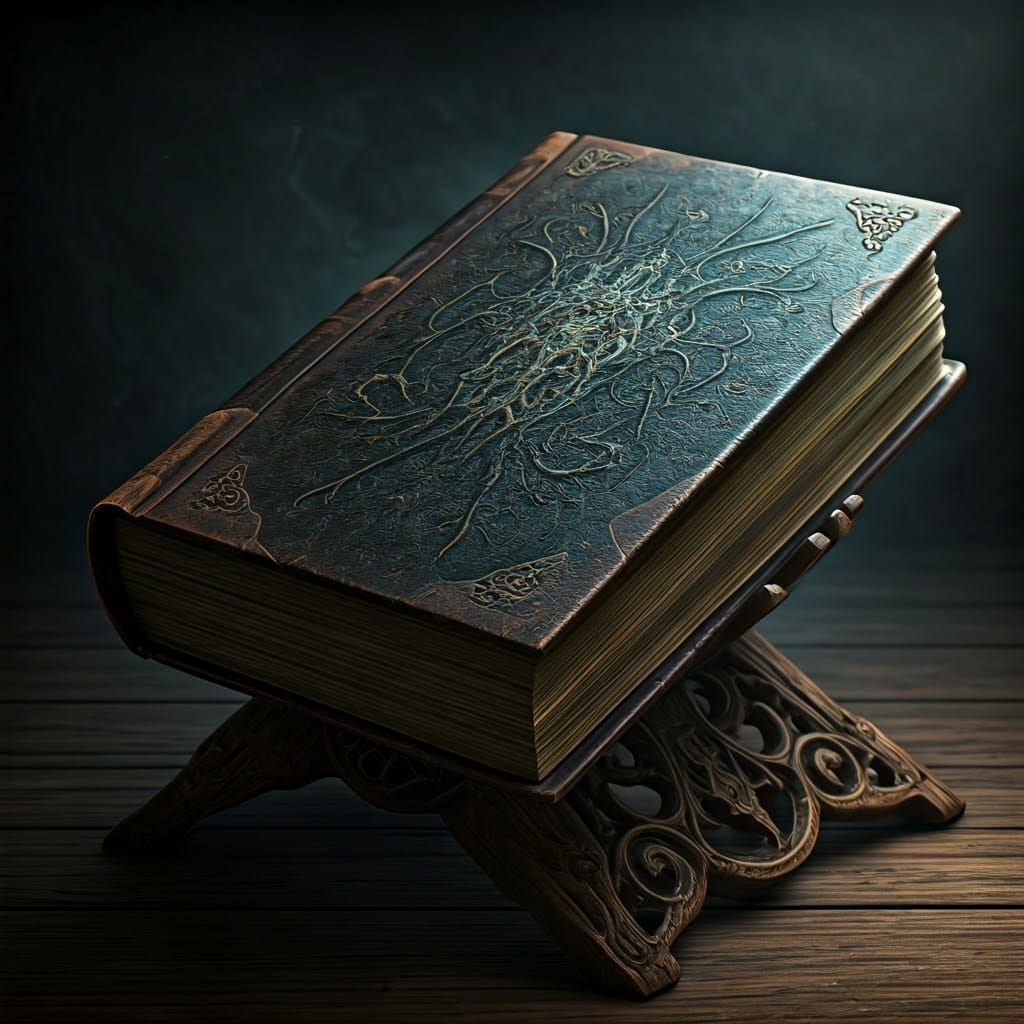 Eldritch Necronomicon: A Photorealistic Study in Cosmic Horr...