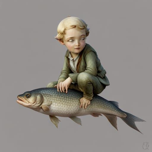 Ottfried Preußler boy, little water sprite, the young little...