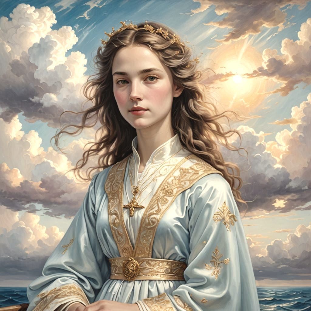 Sister Geneviève Sailing in Divine Sunshine