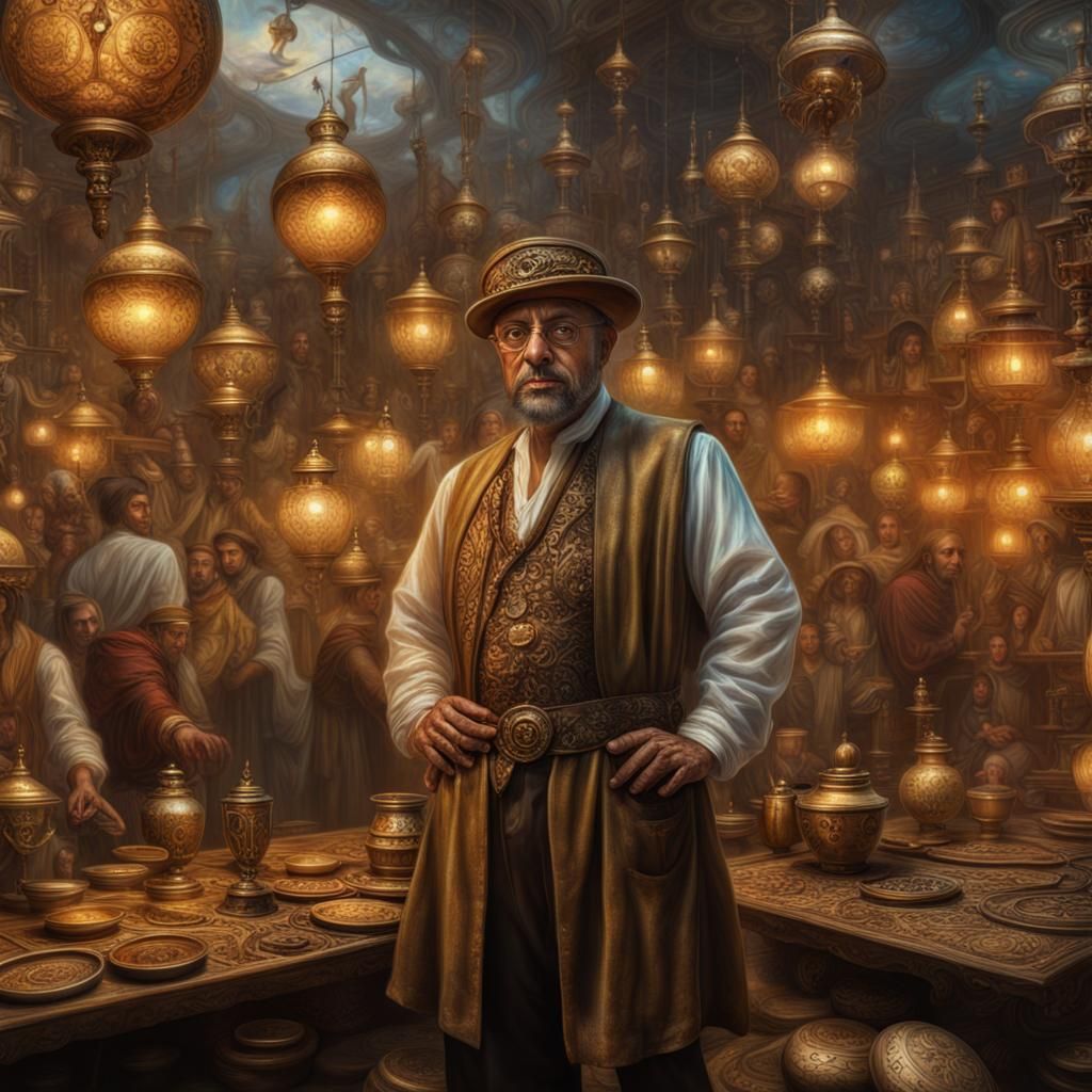 Ali Baba and the 40 Thieves: Hyperrealistic Steampunk Action