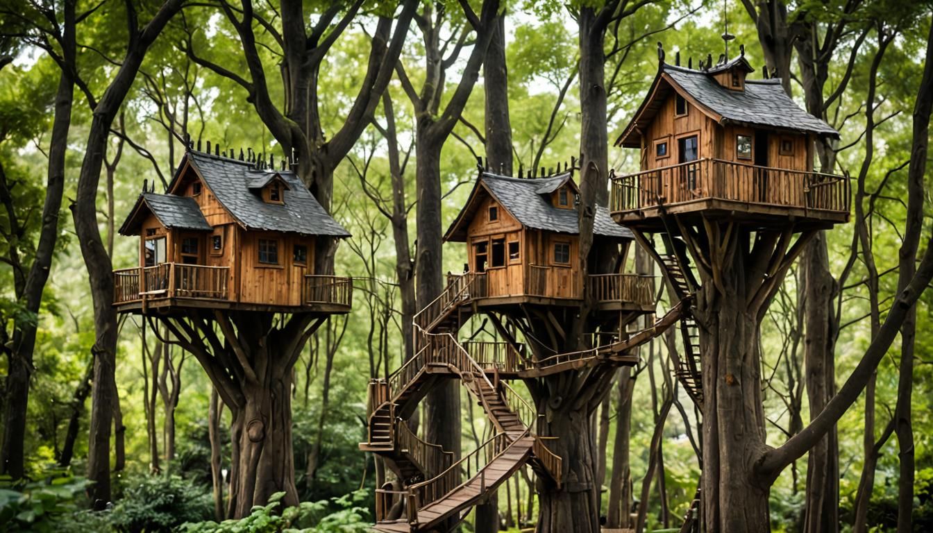 Unique Treehouses Captured with Professional Photography