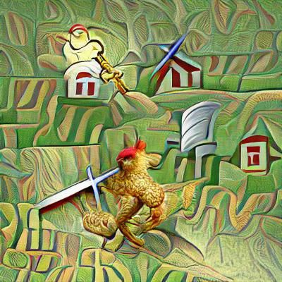 Picturesque Red Barn in Summer Landscape