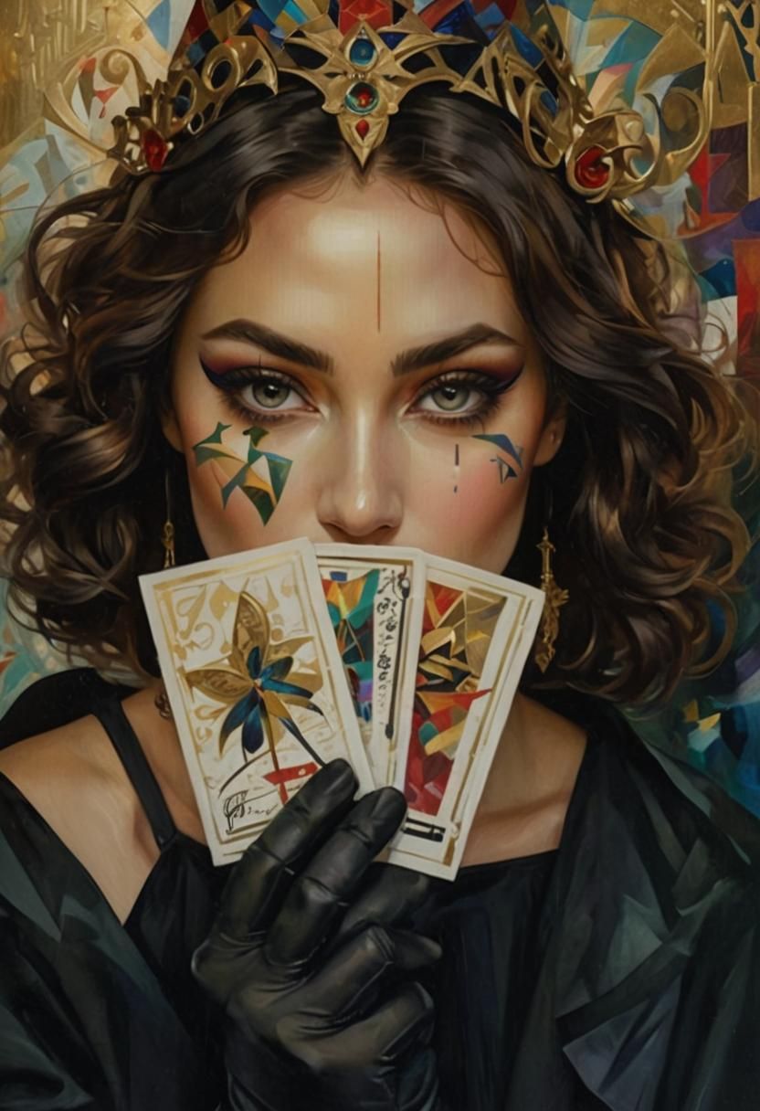 Cubist Designer Writes Fate in Dance Macabre