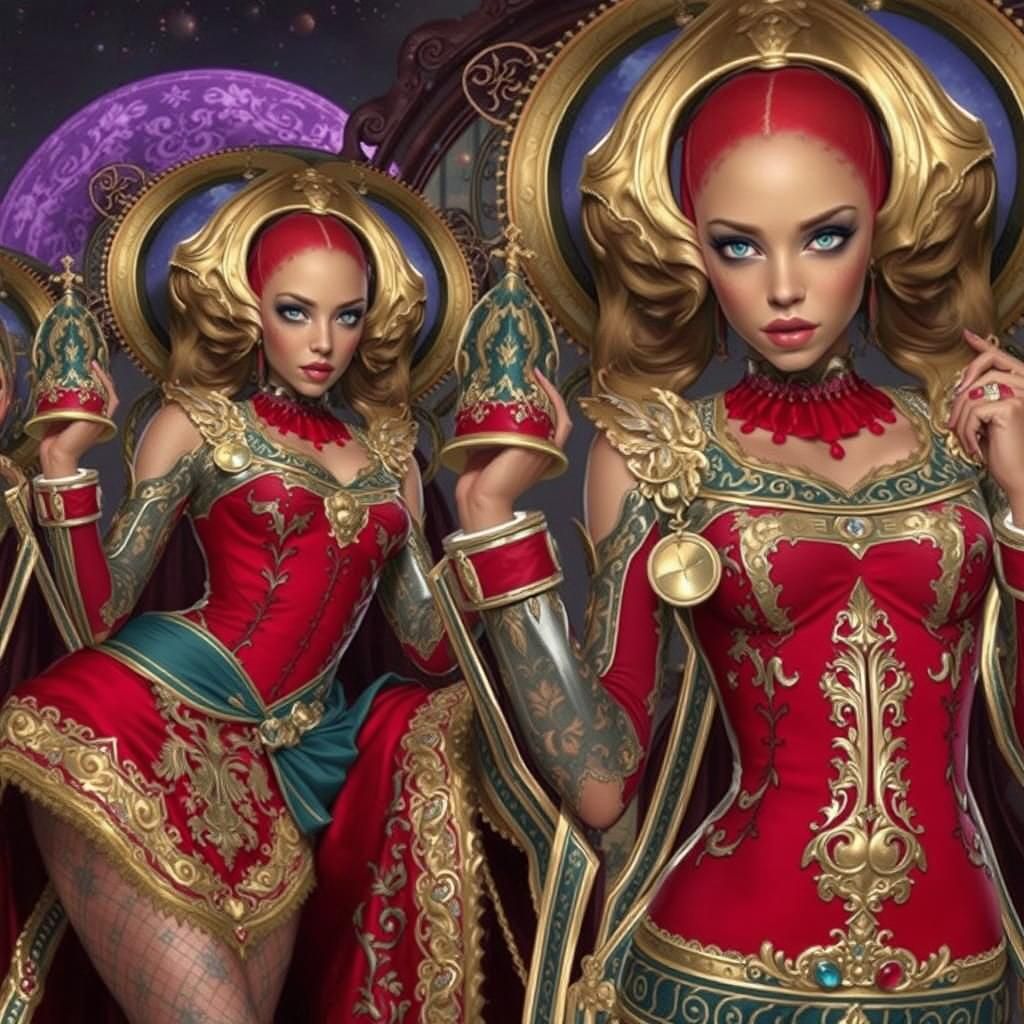 AI's Vision of Opulence and Luxury