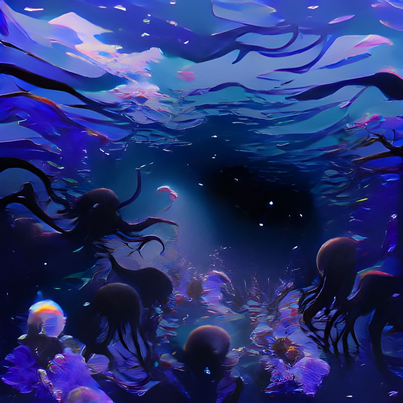 Deep Ocean Scene