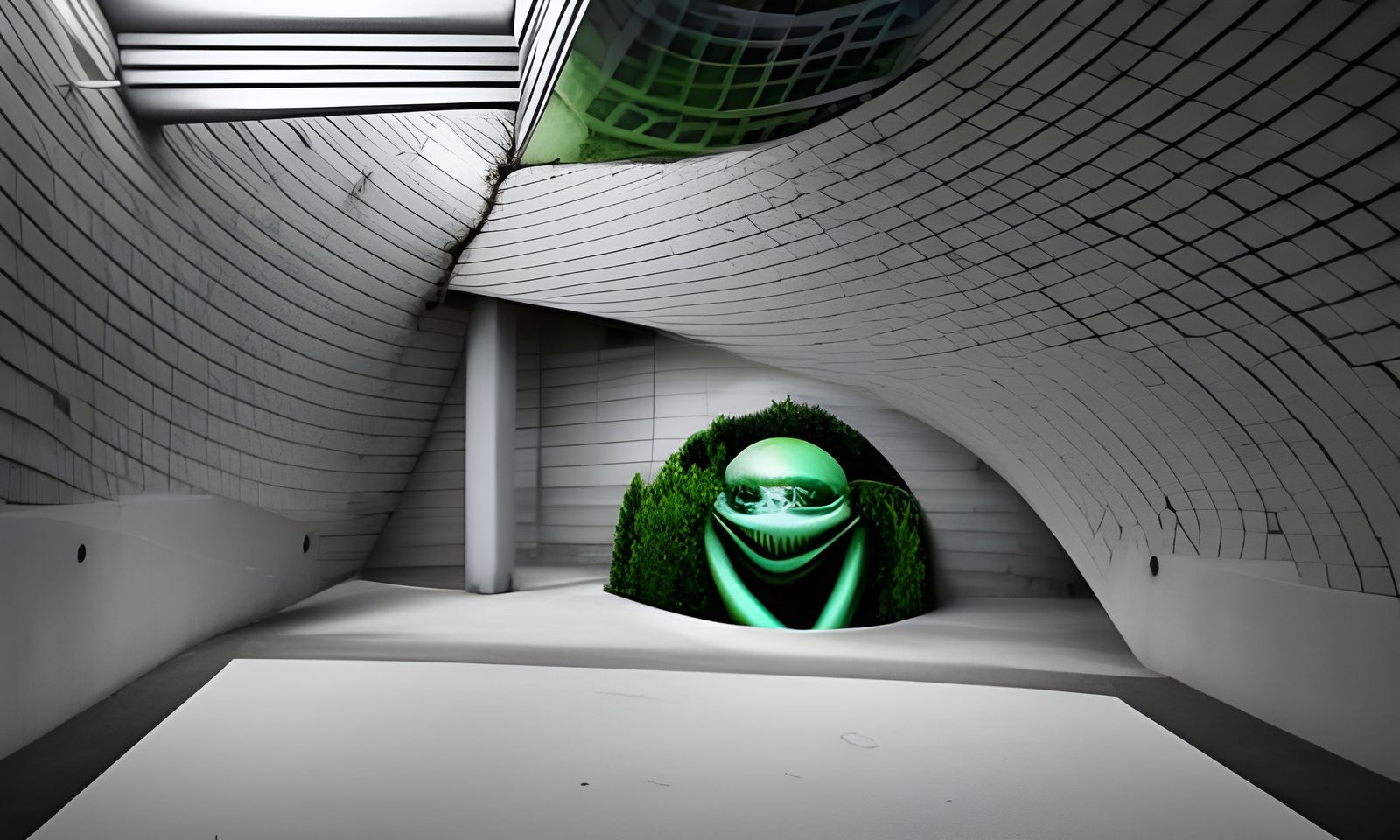 Surreal Liminal Spaces Dream World Architecture