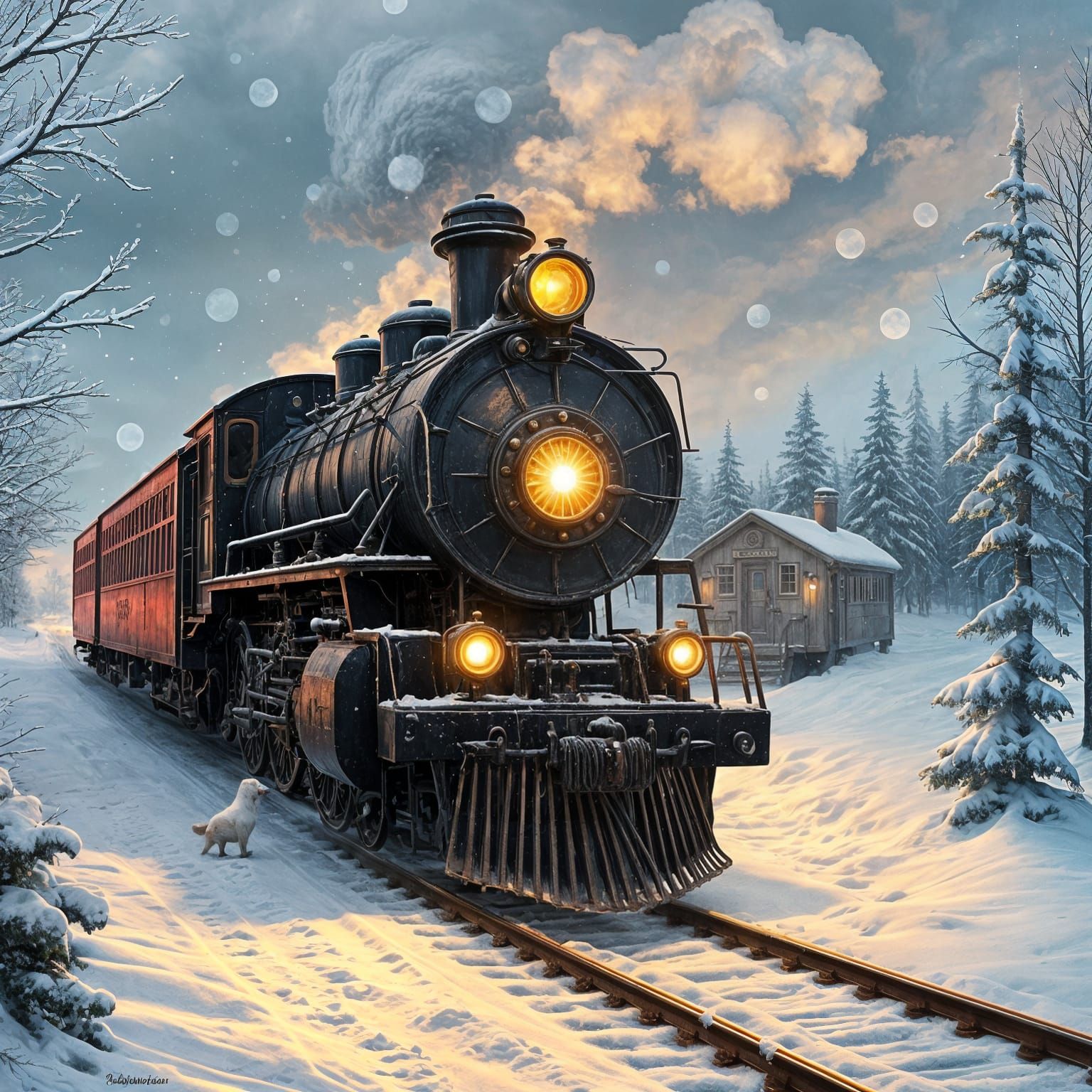 The Polar Express: An AI Interpretation