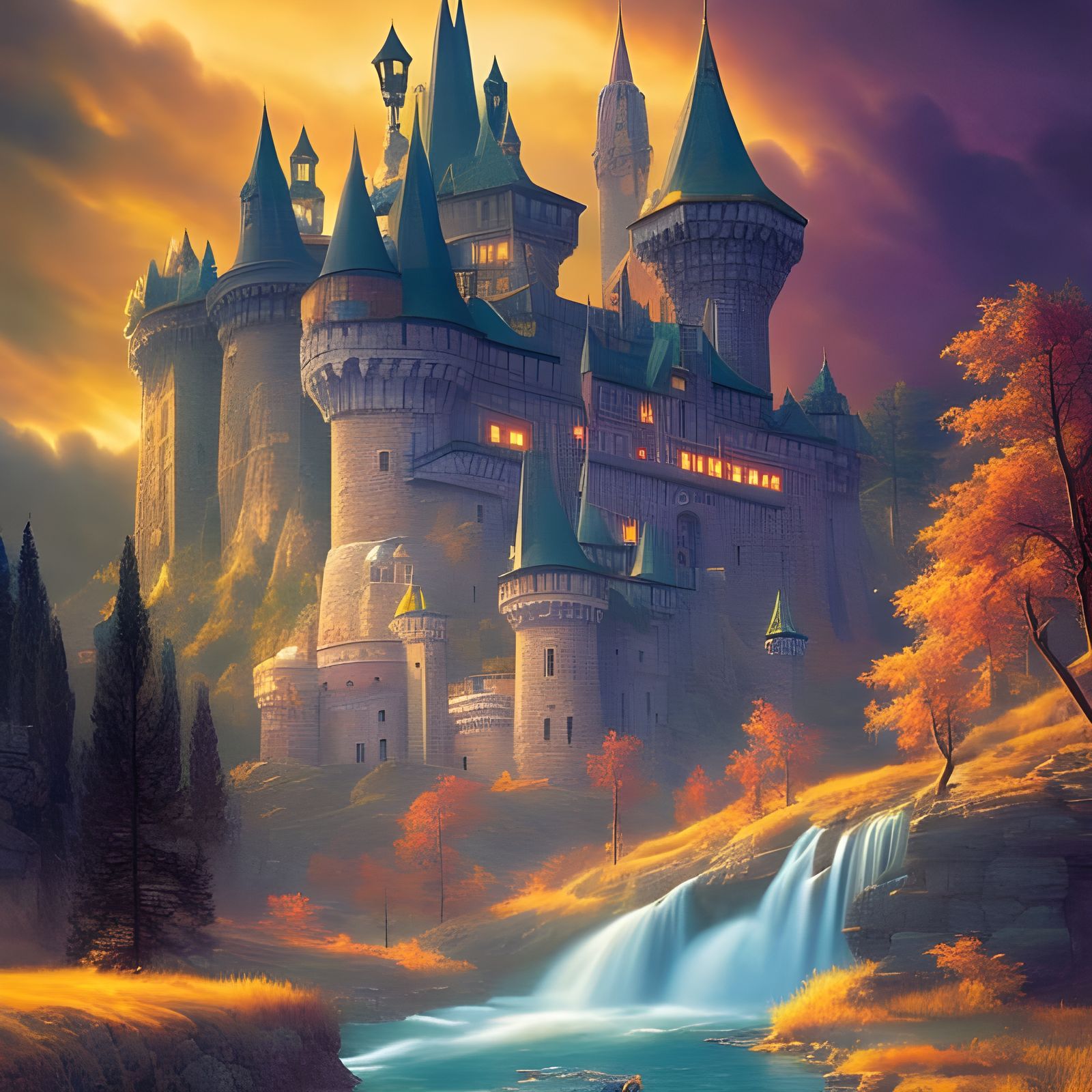 Autumn Castle