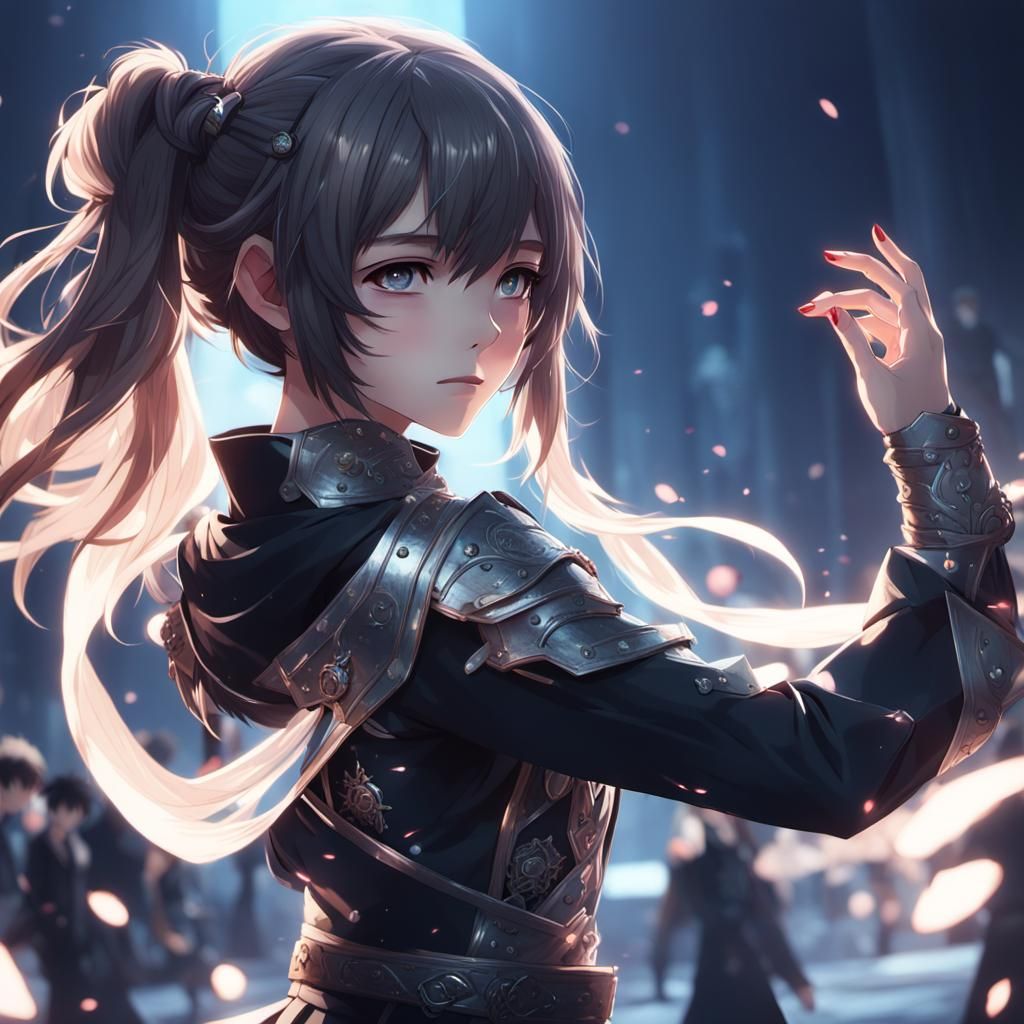 Anime-Style Dance on a Knife's Edge