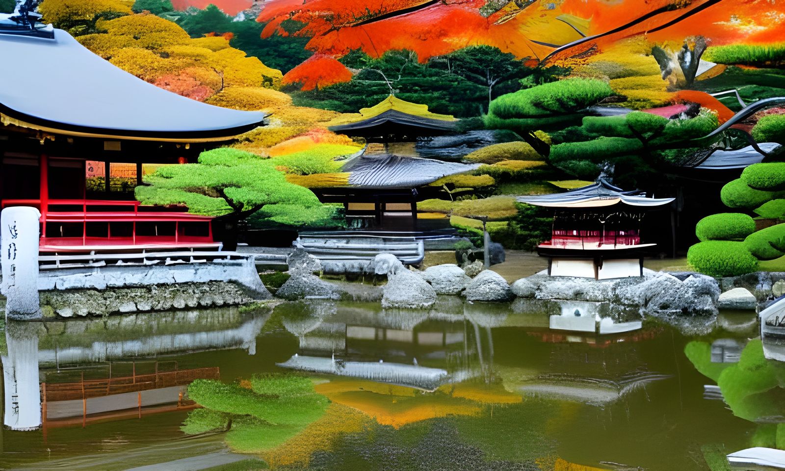Picturesque Kyoto Landscape with Traditional Architecture