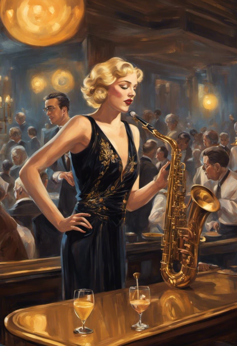 Julia is at the jazz club every day, but she is unhappy with her boring sax life