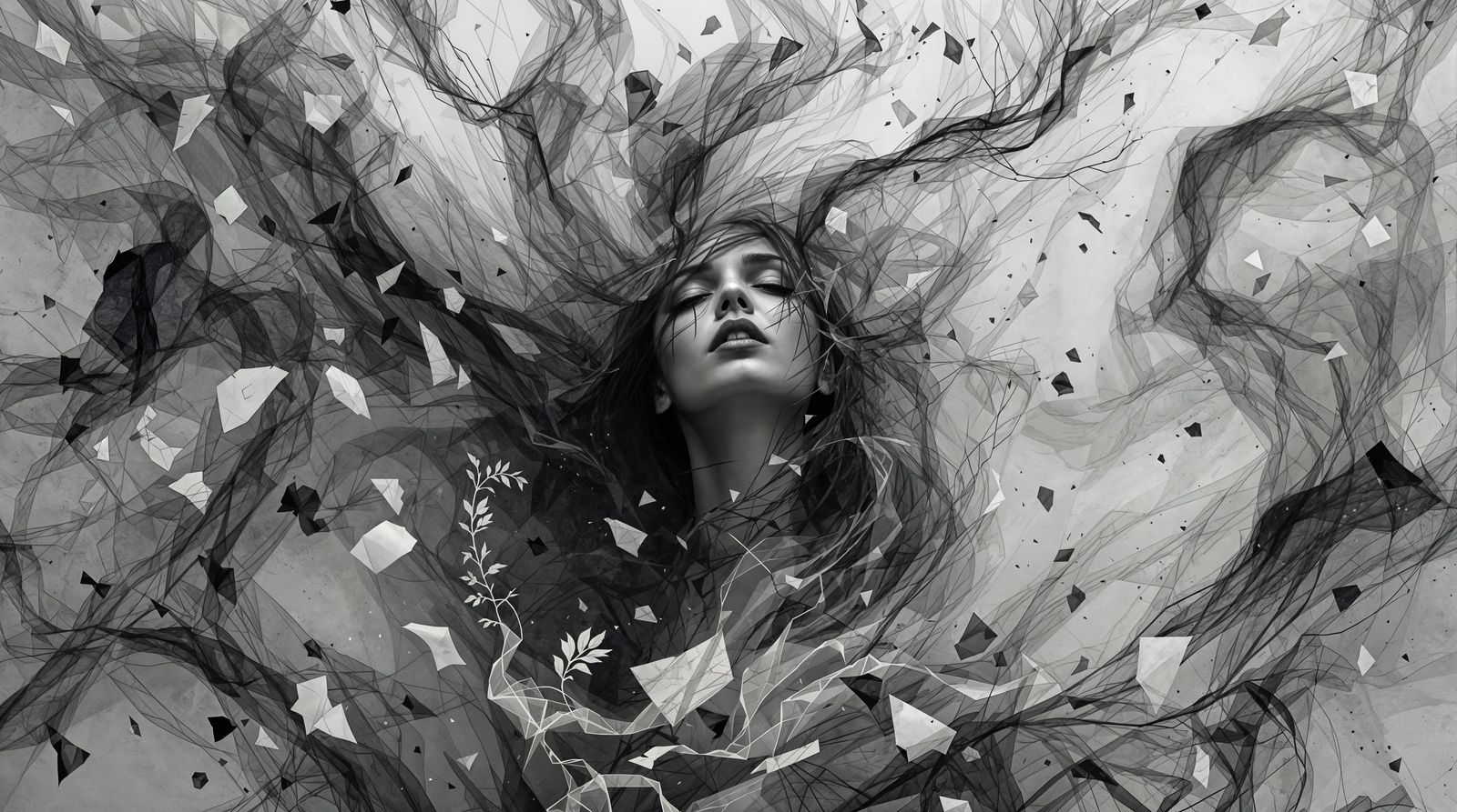 Whispers of Forgotten Moments in a Smoky Vortex