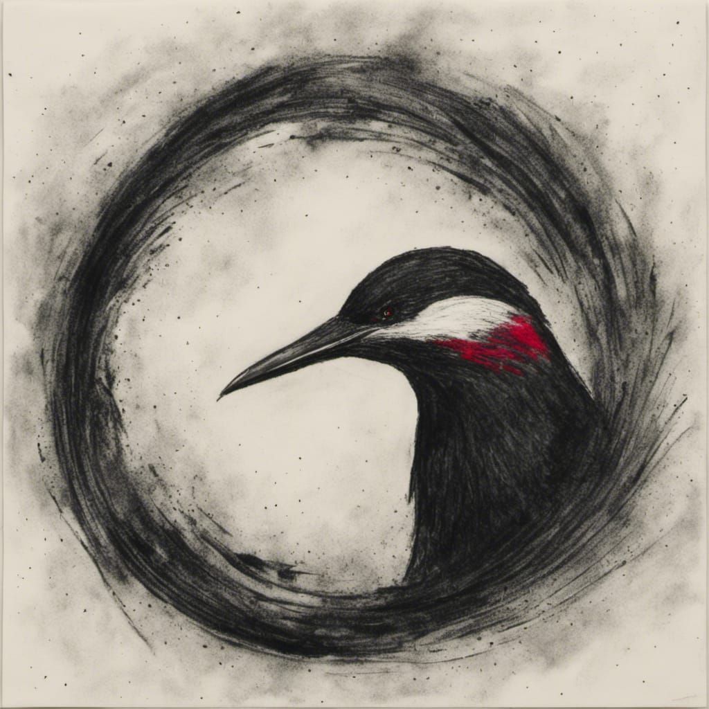 Charcoal Art Generated with Rehab LoRA