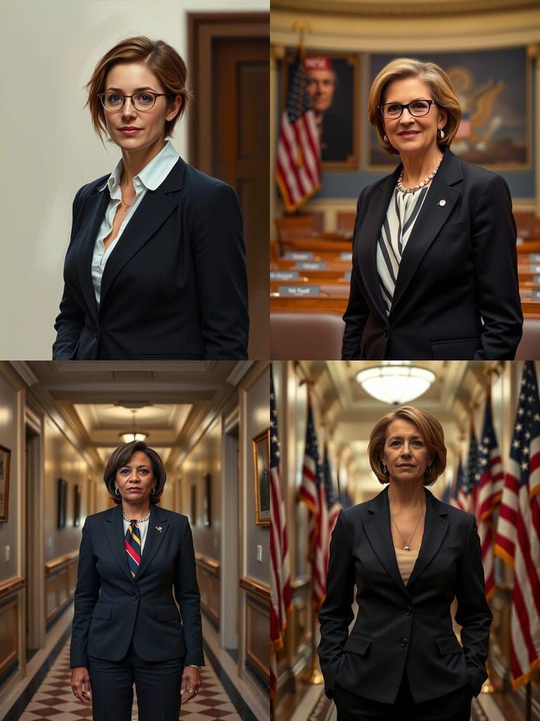 AI Generated Picture of Marjorie Taylor Greene