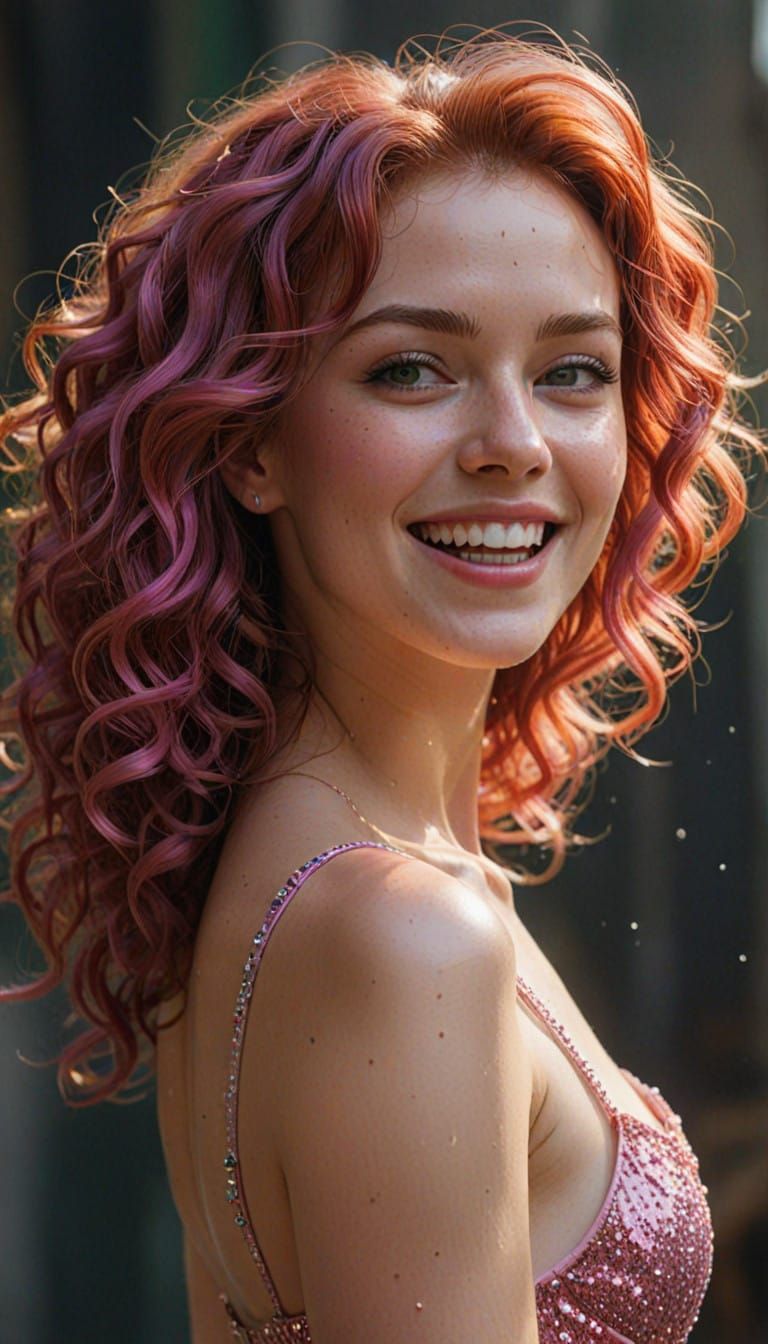 High-Fashion Beauty in Hyper-Realistic Detail