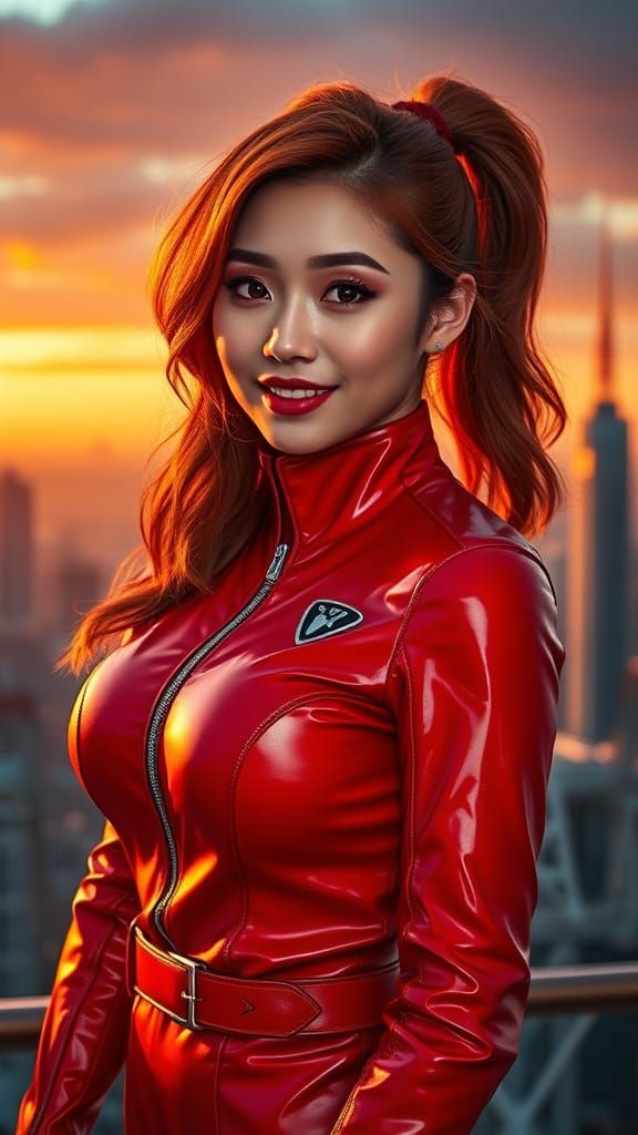 Asuka Langley Soryu in League of Legends Style