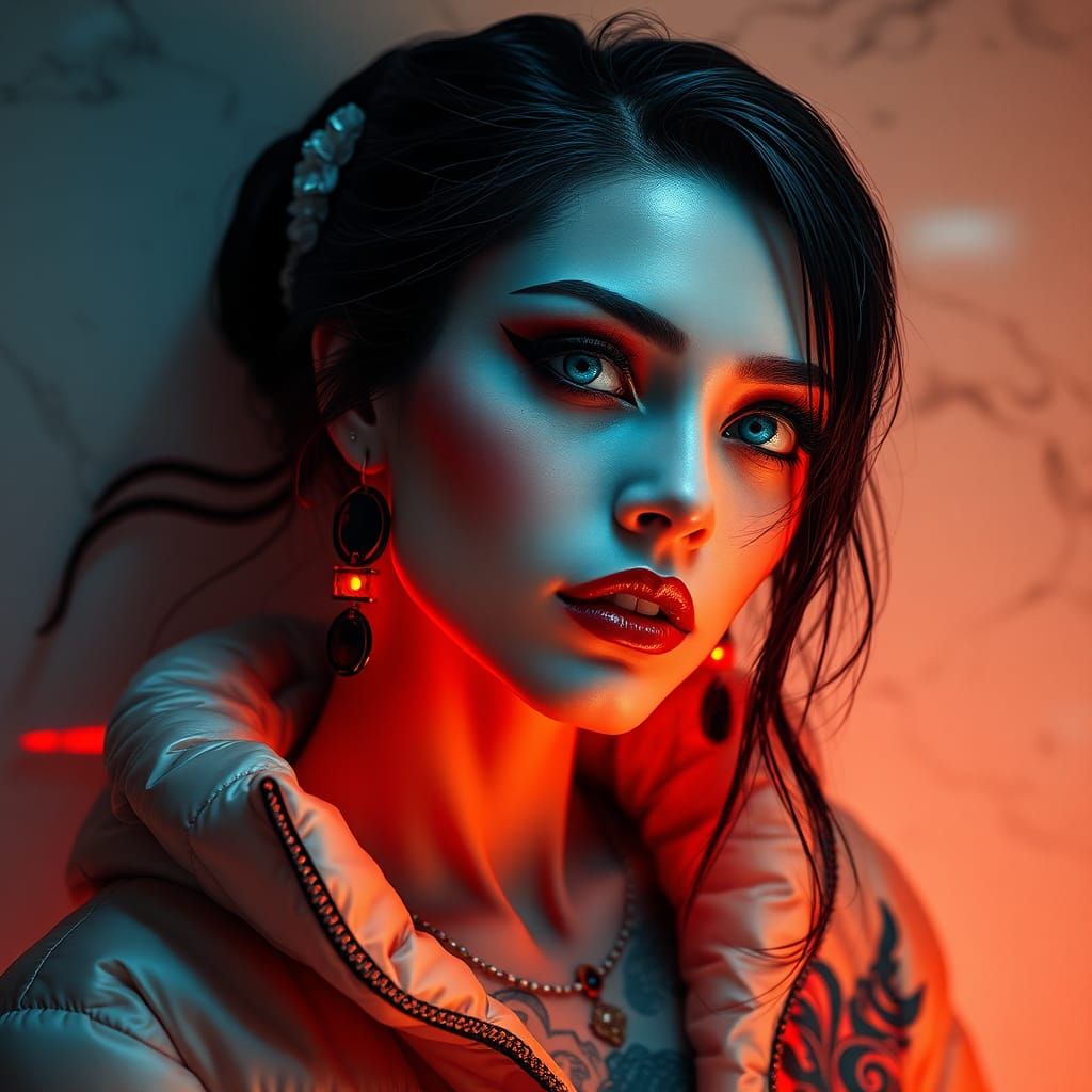 Orange ultimate vampire queen