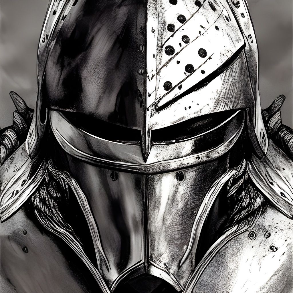 Knight Reveals Face in Yoji Shinkawa Style