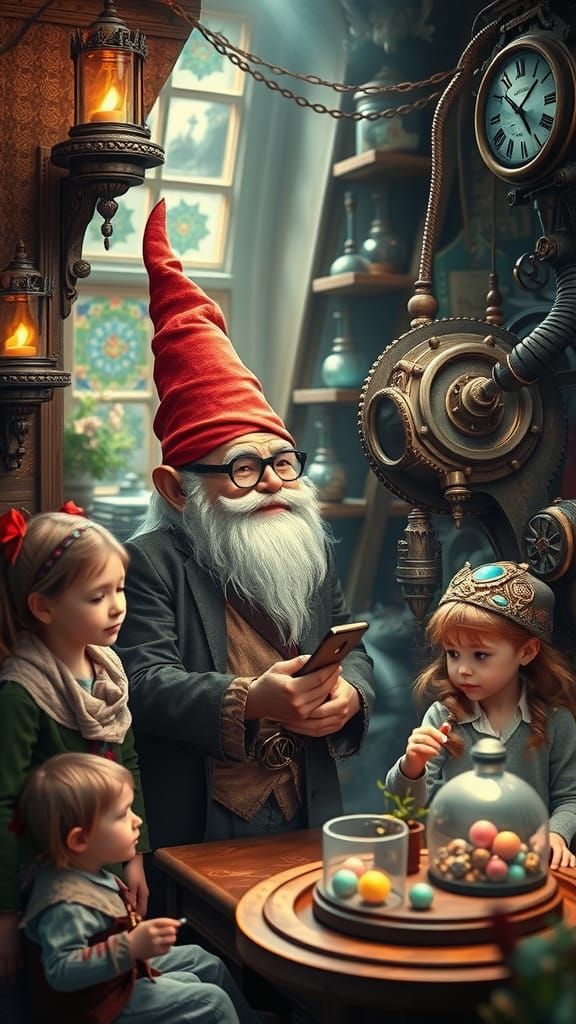 Gnome Illusionist and TikToker