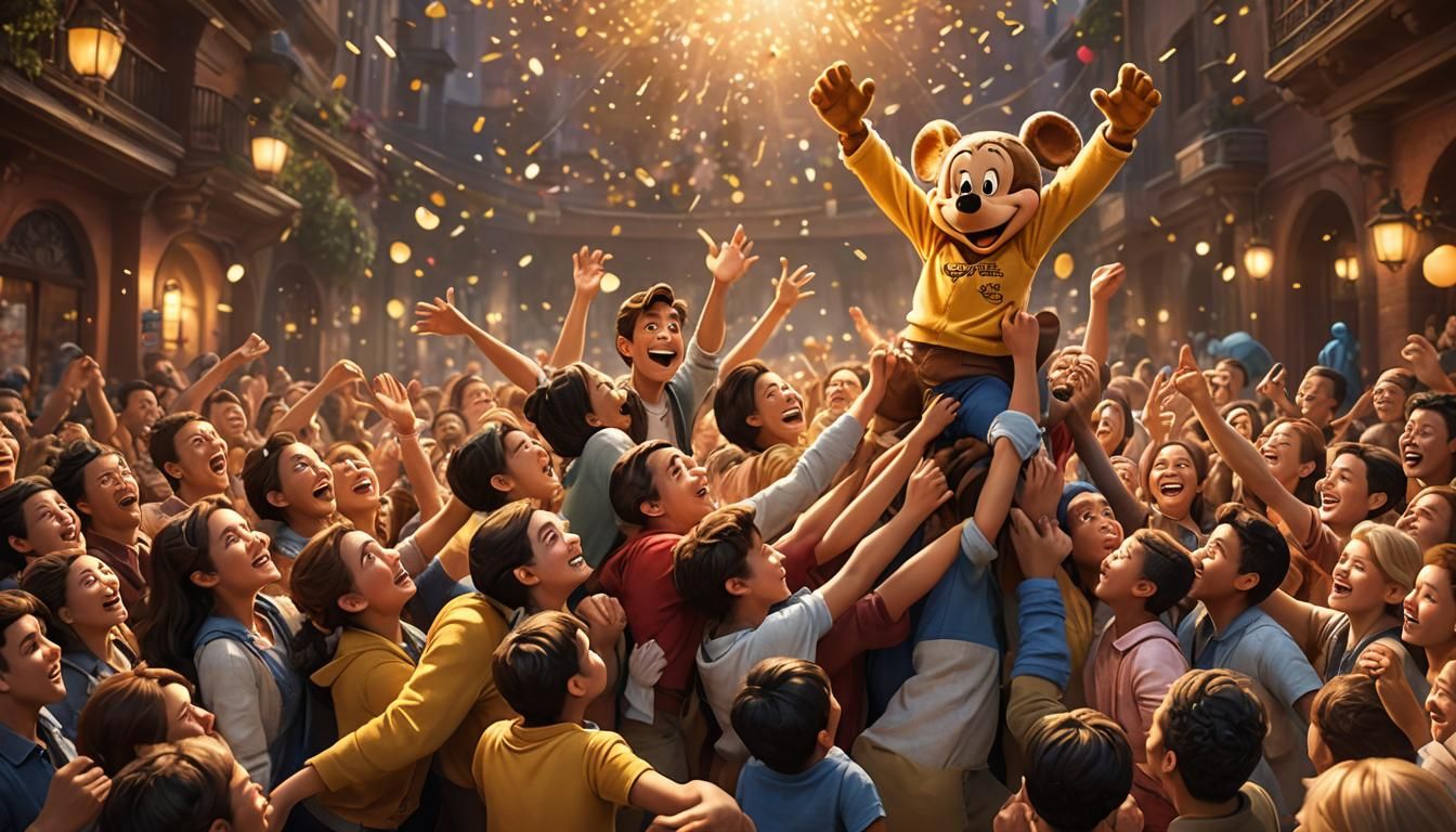 People Helping Each Other: Disney 3D Concept Art