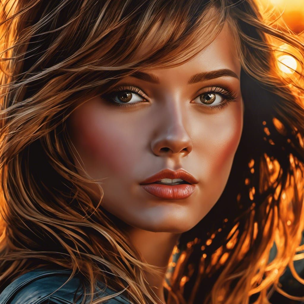 The light in her eyes…