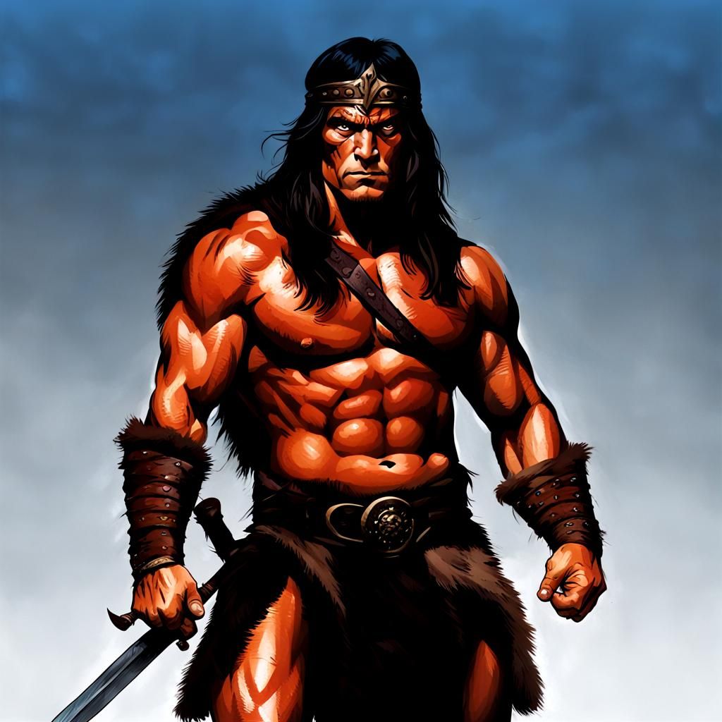 Conan the Barbarian AI Interpretation