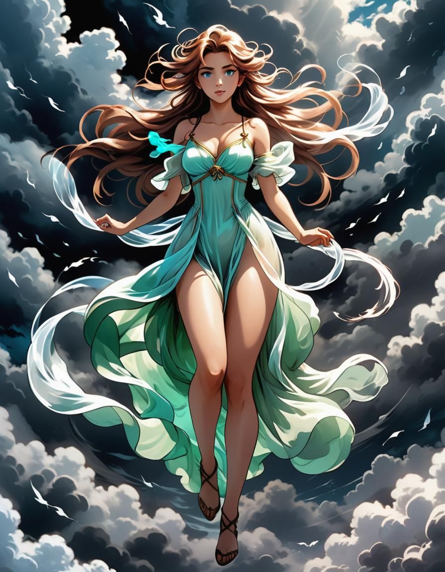 Aeris, Goddess of Wind and Freedom - Guardian of the Free Sk...