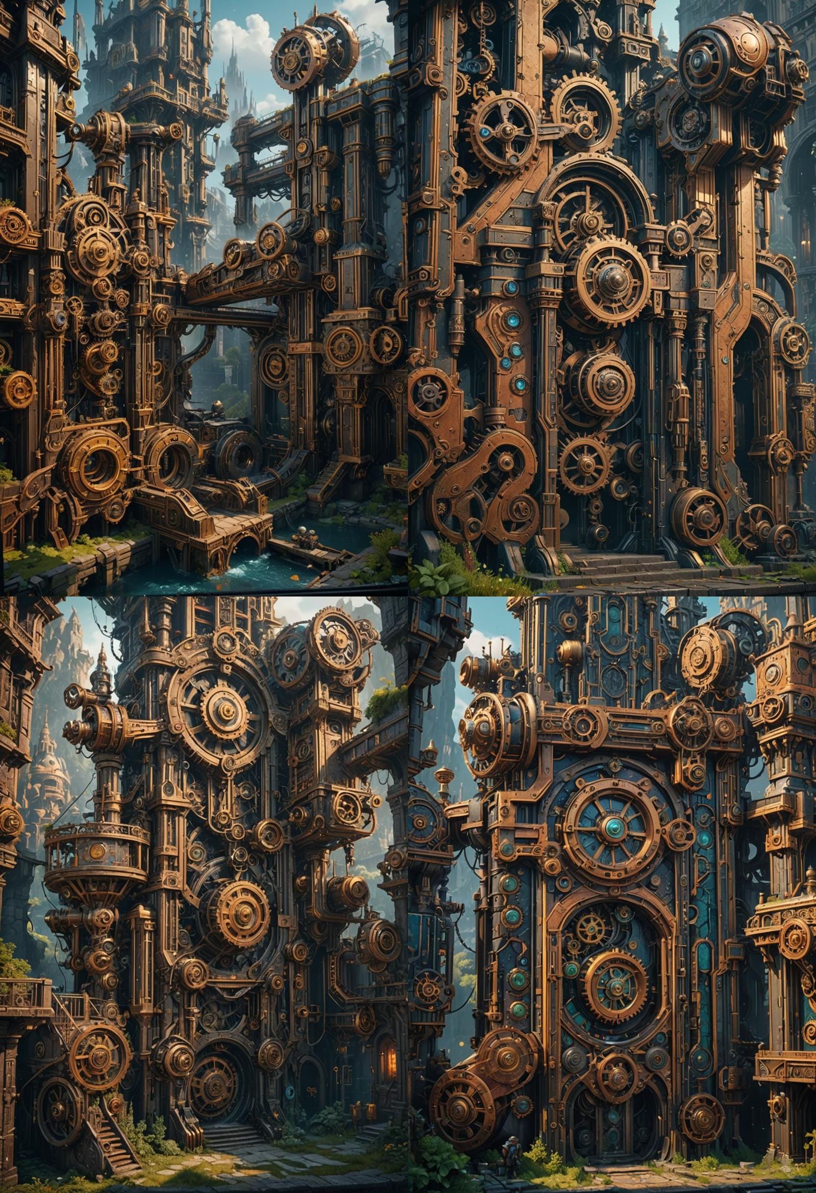 Detailed Mechanical Design in Deep Color