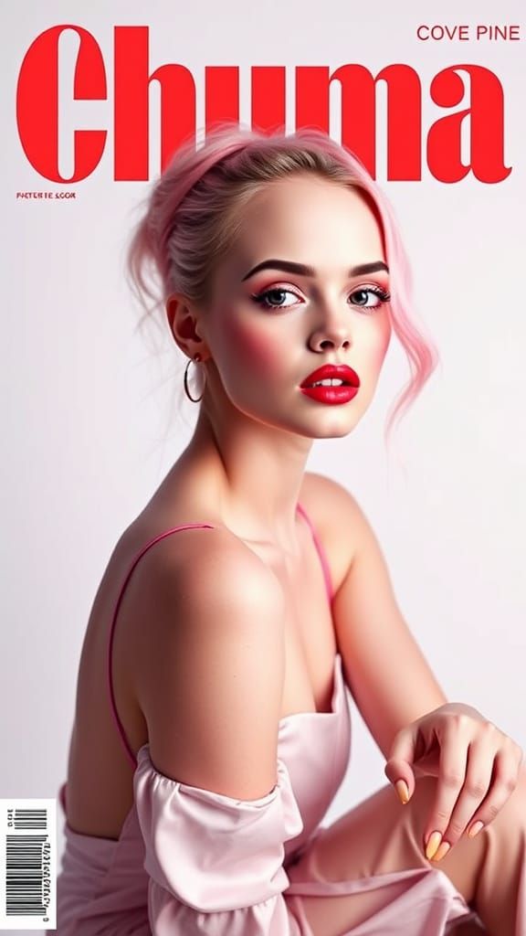 Elegant Magazine Cover Featuring Dove Cameron as Chuma