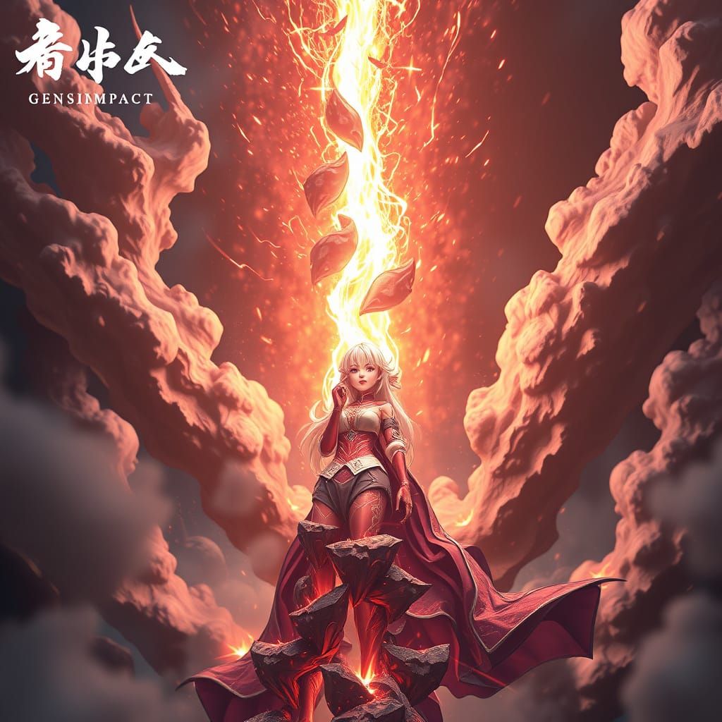 Surreal Biblical Apocalypse Unfolds in Vibrant 3D