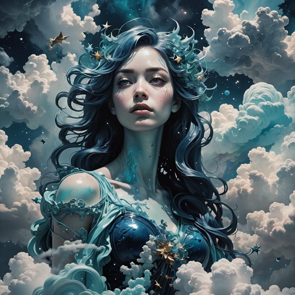 World in the Clouds: Surreal Photo Illustration