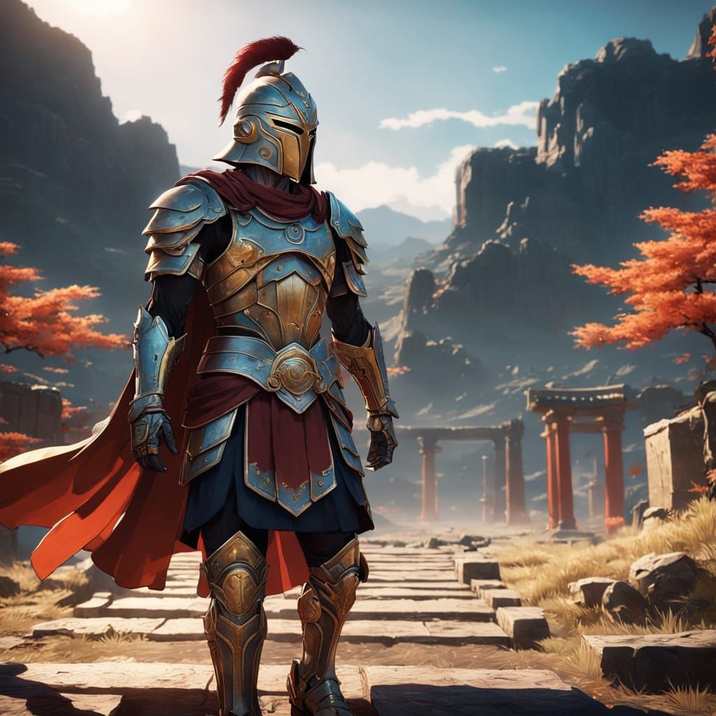 Ancient Greek Warrior Embarks on Solitary Quest in Anime-Sty...