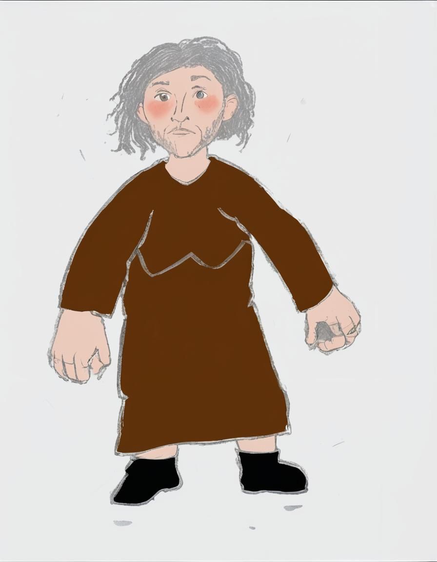 Proud Female Dwarf in Misty Mountain Cave