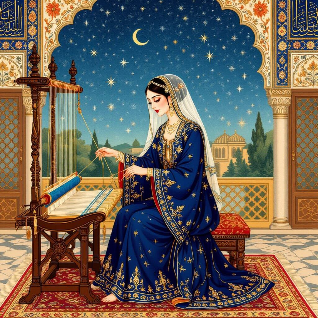 Weaving a Flying Carpet: Persian Miniature Art