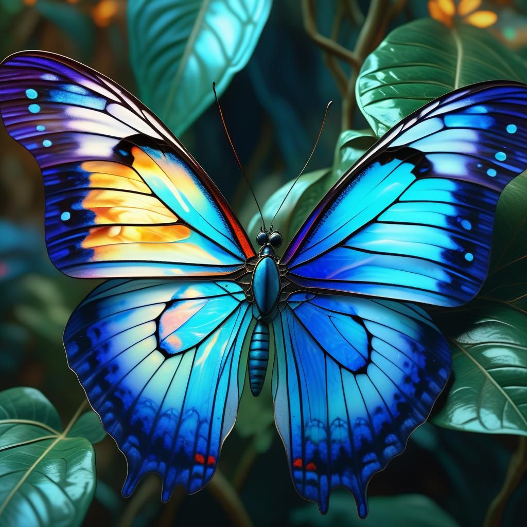 Butterfly Emerges: Digital Matte Painting in Jungle