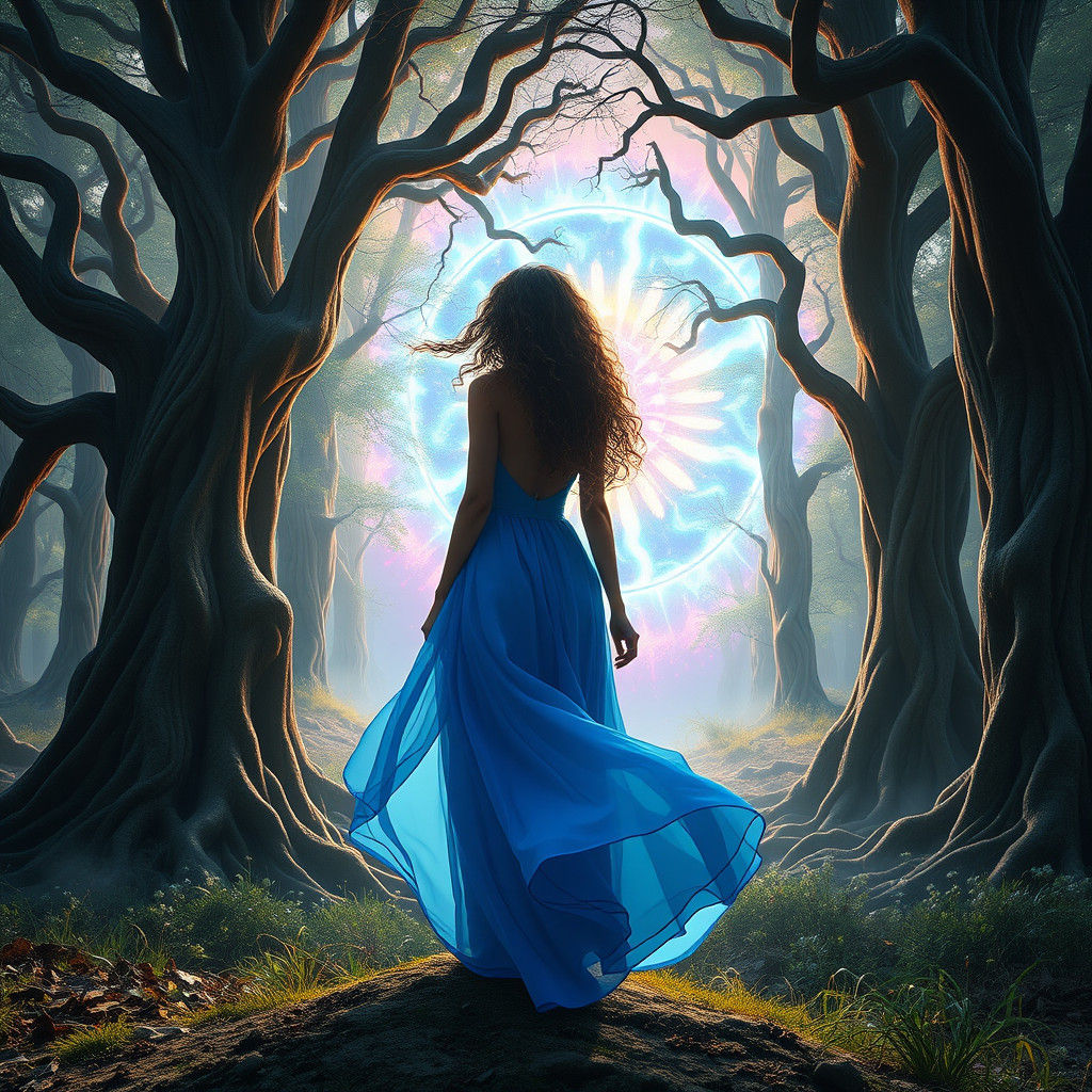 Enchanted Goddess of the Dream Forest