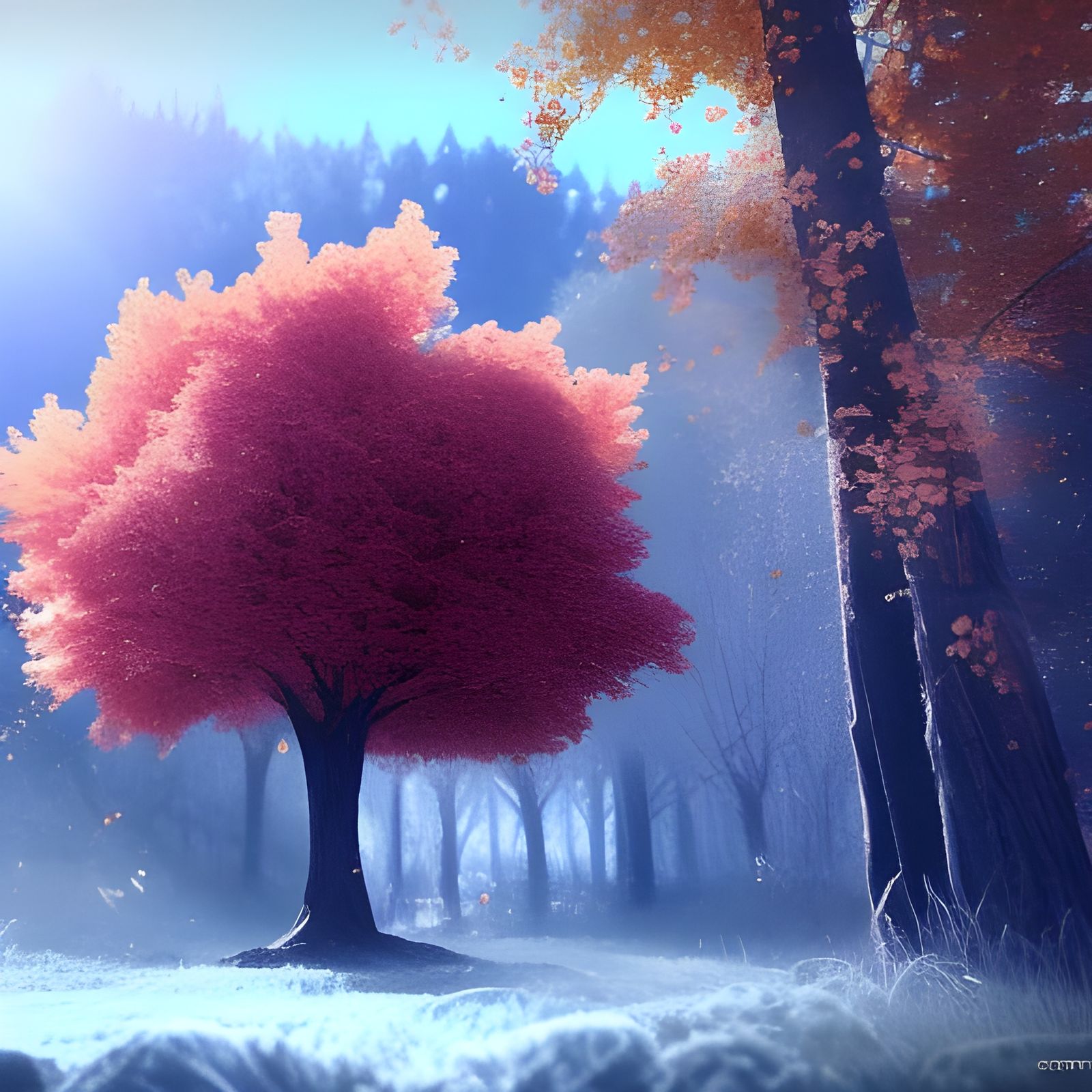 Autumn in The Winter