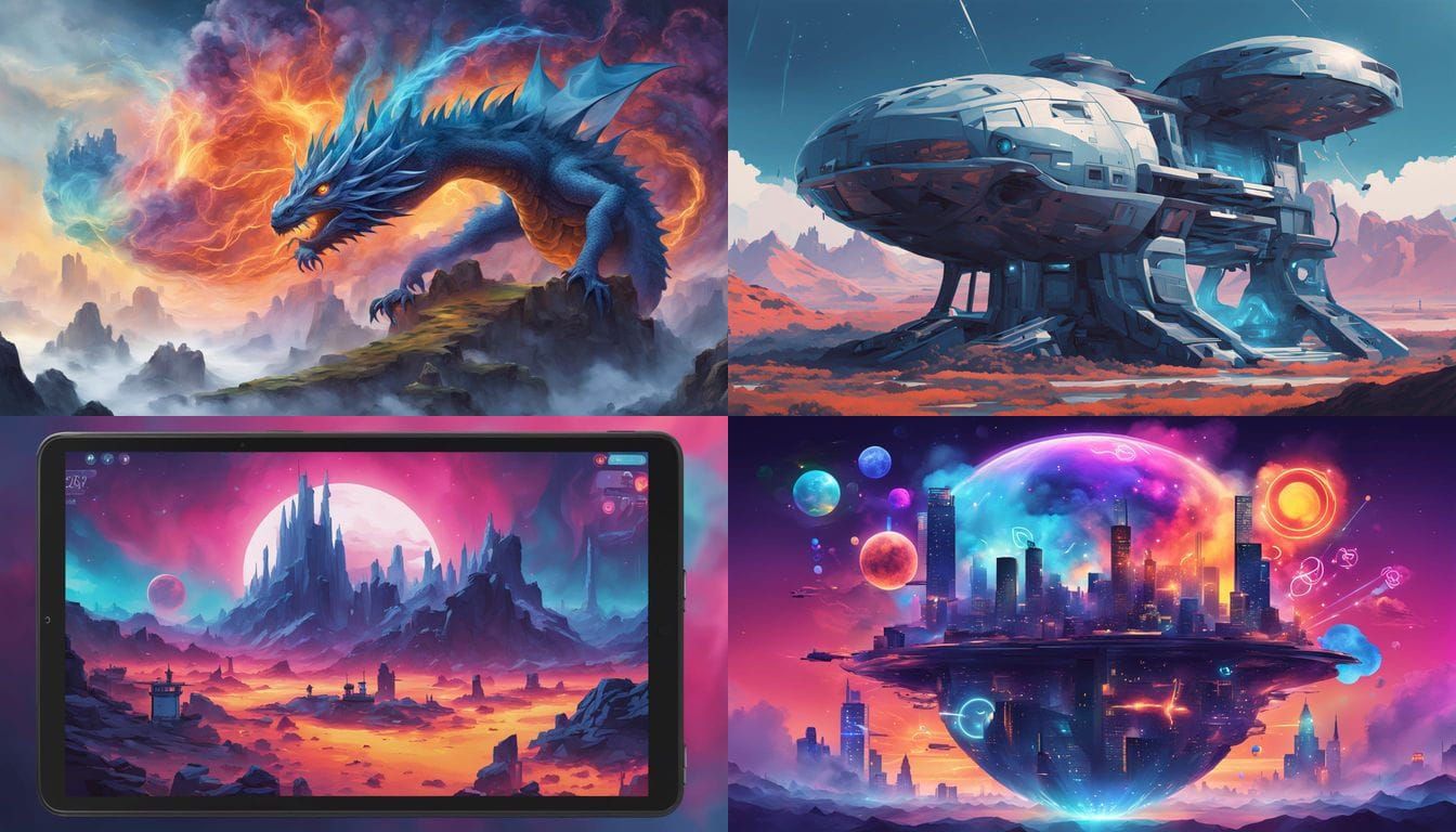 KDE Logo in Ethereal Plasma Cloud