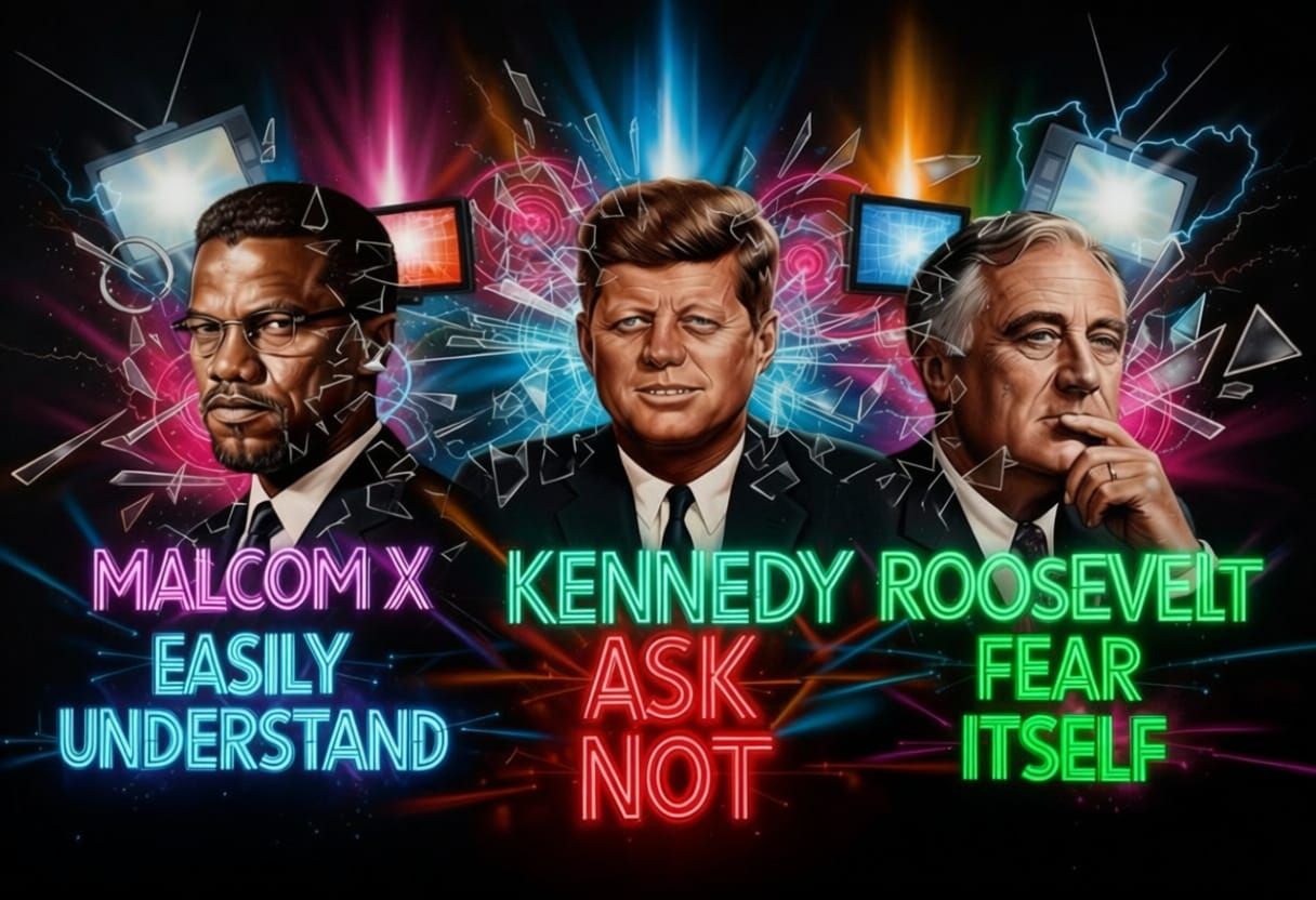 Mural of Visionary Leaders in Modern Street Art Style