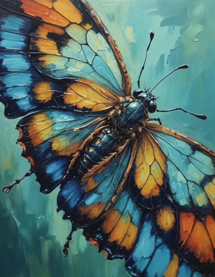 Macro Photography of Insects and Flora in Expressionist Styl...