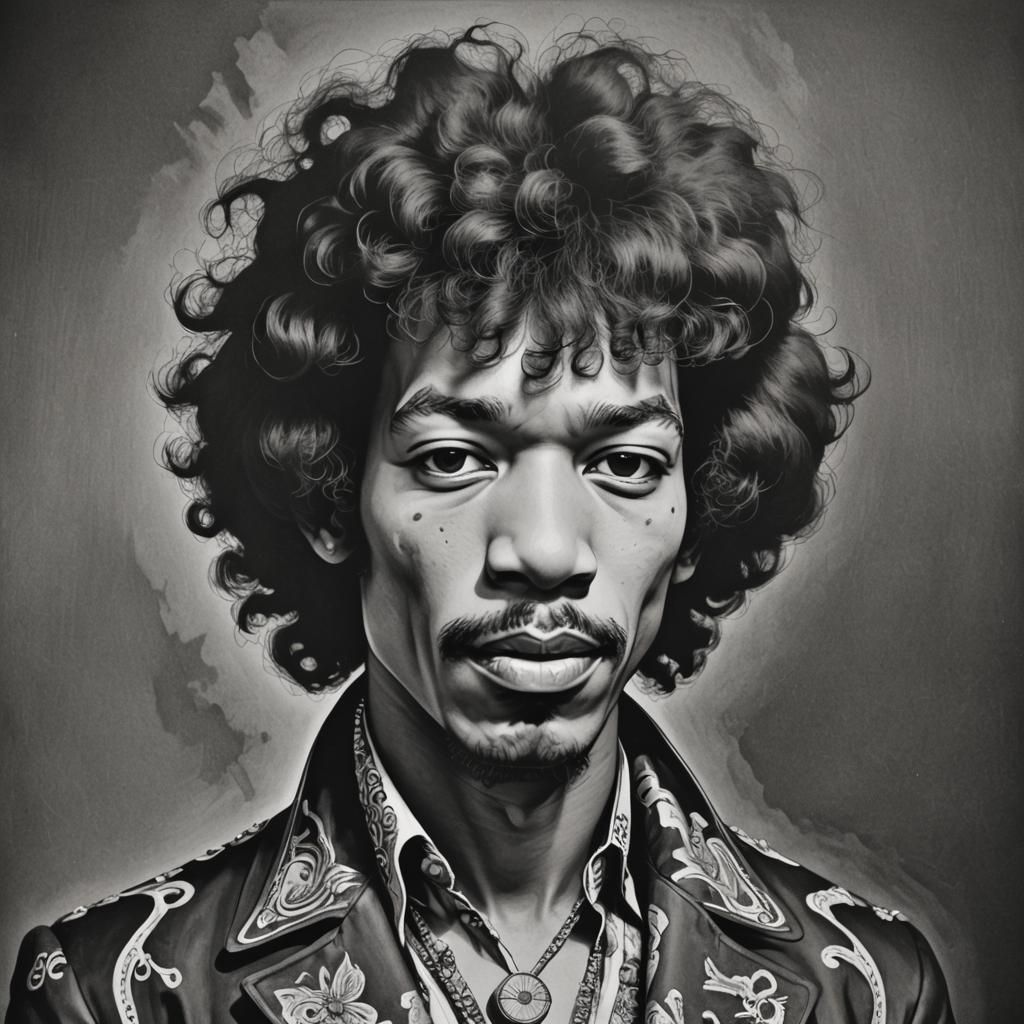 1930s Cartoon of a Rock Legend