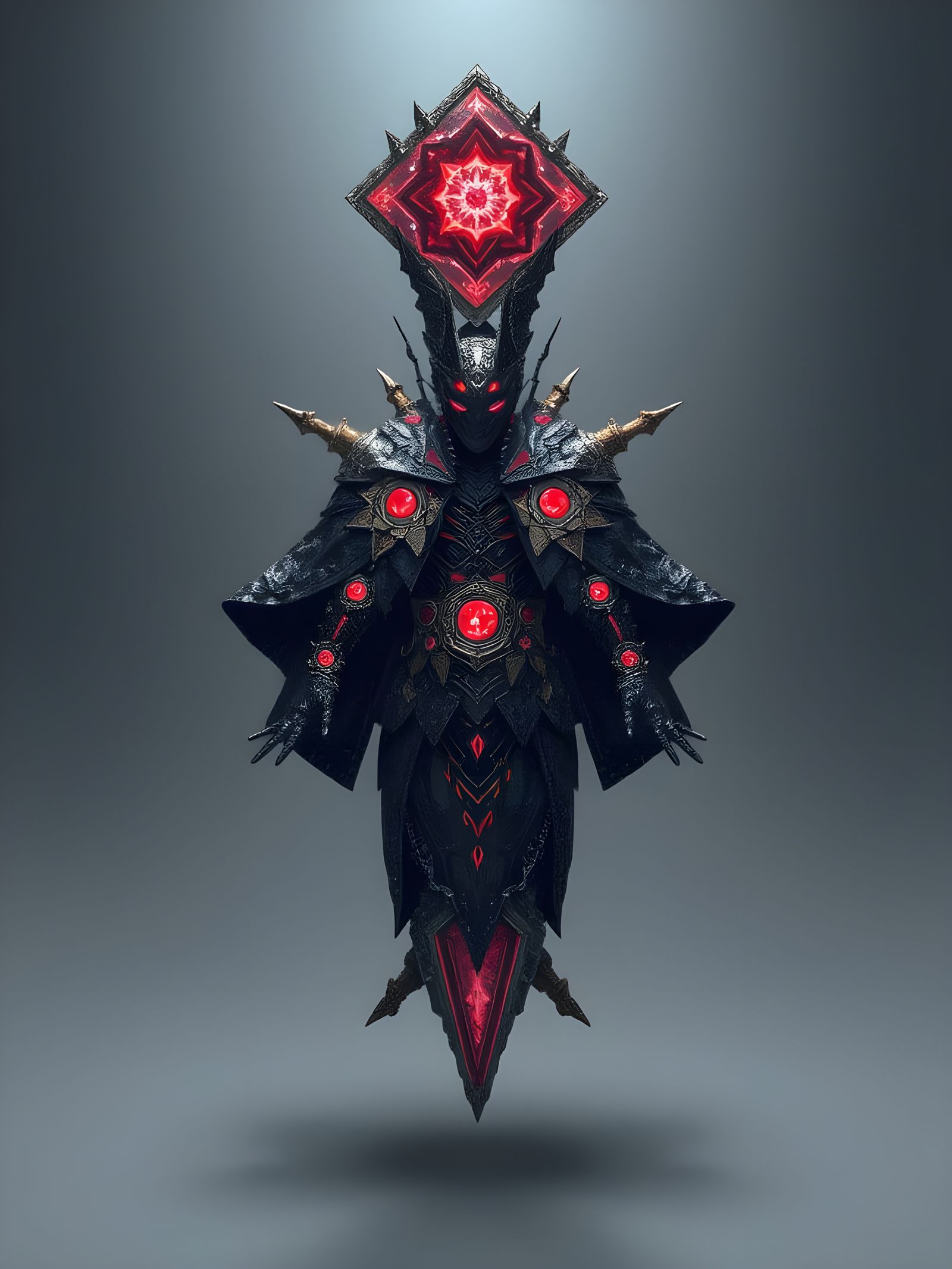 Abstract Glitched Prismatism Render