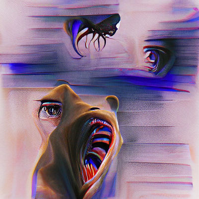 Intense Gaze: A Portrait of Raw Emotion